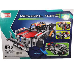 Qihui Mechanical Master 2 in 1 DIY Kit Remote Control Vehicle Stem Toy 8009